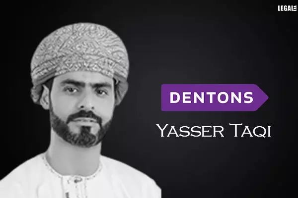 Yasser Taqi becomes the first Omani lawyer to be promoted as a partner at Dentons