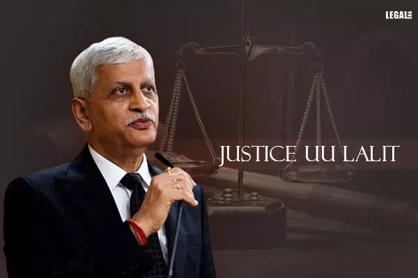 Justice Uday Umesh Lalit takes oath as the 49th Chief Justice of India