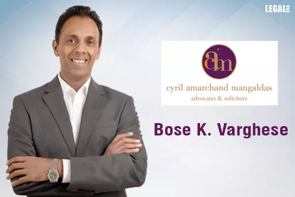 Cyril Amarchand Mangaldas welcomes Bose K. Varghese as a Senior Director – ESG Practice