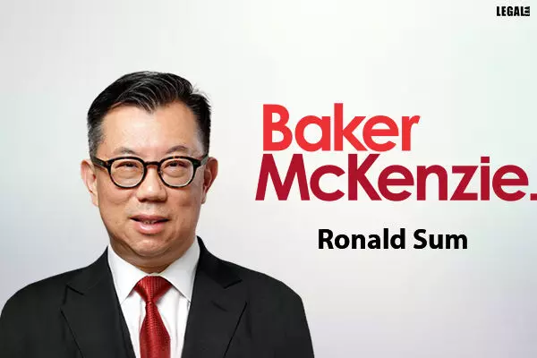 Ronald Sum joins Baker McKenzie along with associates Plato Cheung and Beryl Wu
