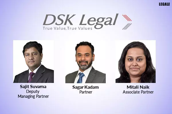 DSK Legal acted for Sunteck Lifespaces Private Limited