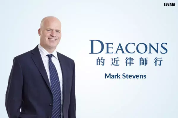 Mark Stevens joins Deacons as Partner in Hong Kong