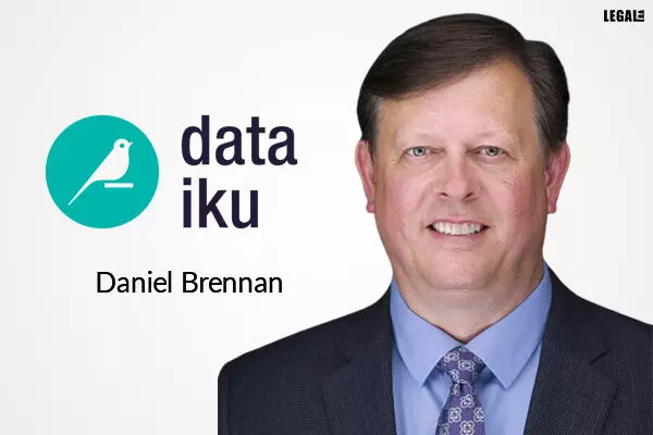 Dataiku welcomes new Chief Legal Officer, Daniel Brennan