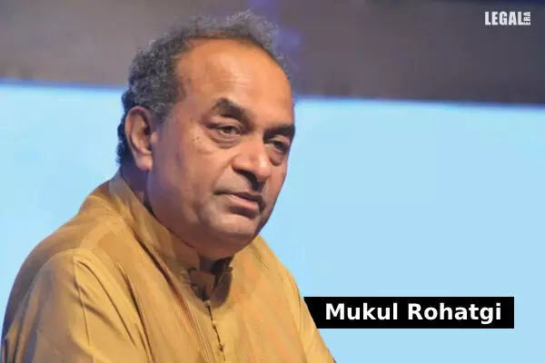 Senior Advocate Mukul Rohatgi withdraws consent to take over as the Attorney General of India