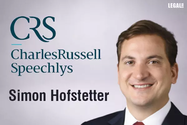 Simon Hofstetter appointed disputes partner at Charles Russell Speechlys