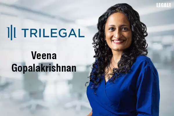 Veena Gopalakrishnan to join Trilegal as partner in Bengaluru