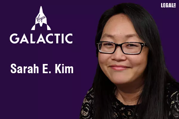 Virgin Galactic appoints Sarah E. Kim as EVP, Chief Legal Officer