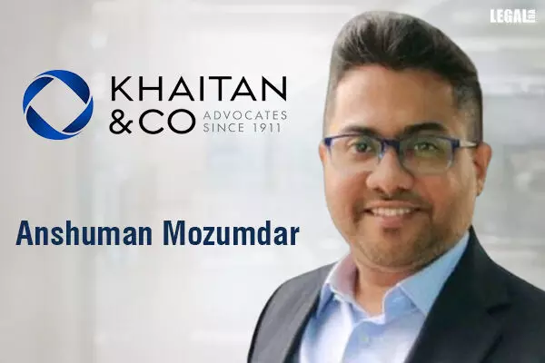 Anshuman Mozumdar joins Khaitan & Co as partner in Mumbai