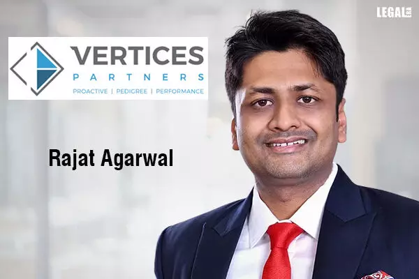 Vertices Partners welcome Rajat Agarwal alongwith his team in the Banking & Finance Practice