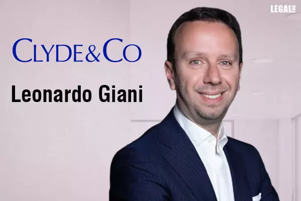 Clyde & Co enters Italian market with the joining of litigation and insurance expert Leonardo Giani as Partner