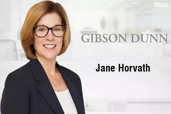 Apples Jane Horvath returns home to Gibson Dunn as a Partner at Washington D.C. Office