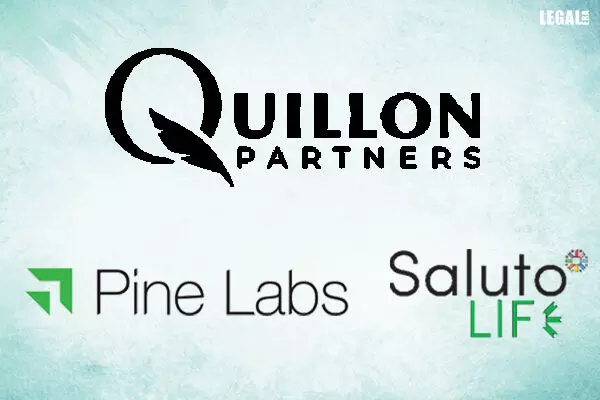 Quillon Partners represented Pine Labs in the acquisition of Saluto Wellness