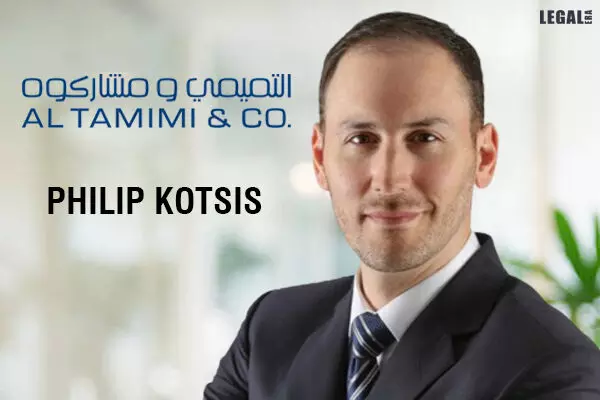 Philip Kotsis to take over as Al Tamimi & Company head of KSA offices