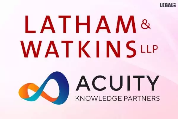 Latham & Watkins advised Equistone and Acuity Knowledge Partners on the sale of Acuity