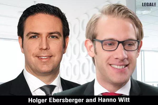 Holger Ebersberger and Hanno Witt join McDermott Will & Emery as partners