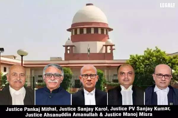 Justice-Pankaj-Mithal7-Justice-Sanjay-Karol-and-Justice-PV-Sanjay-Kumar-&-Justice-Ahsanuddin-Amanullah-Justice-Manoj-Misra