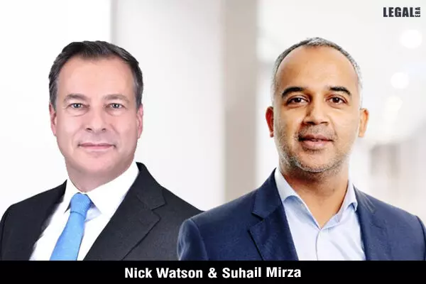 Al Tamimi & Company hires Nick Watson and Suhail Mirza to boost its corporate commercial practice across MENA