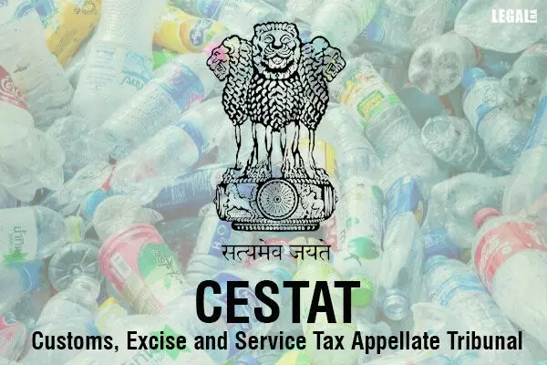 CESTAT: No Excise Duty can be Charged on Plastic and Other Scrap Segregated from Input Scrap