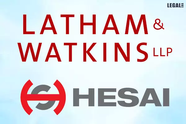 Latham & Watkins represented Hesai Group in US$190 Million US IPO