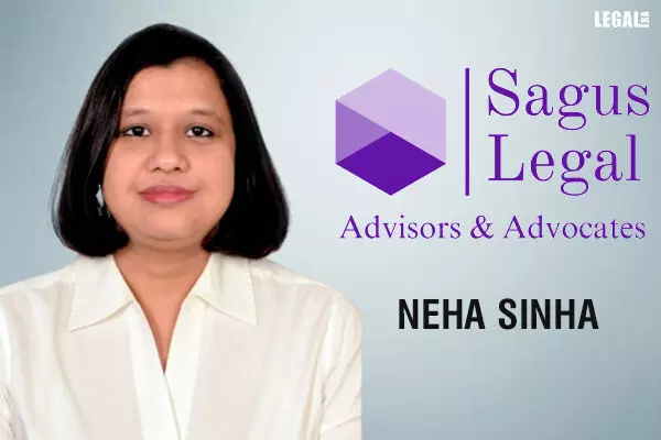 Neha Sinha joins the corporate and M&A practice as partner at Sagus Legal