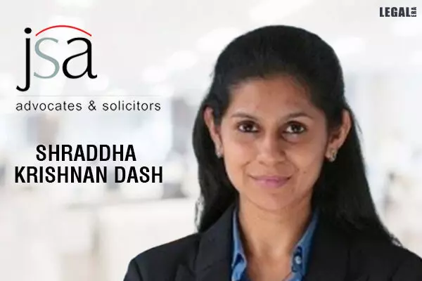 Shraddha Krishnan Dash joins J Sagar Associates as partner in corporate practice