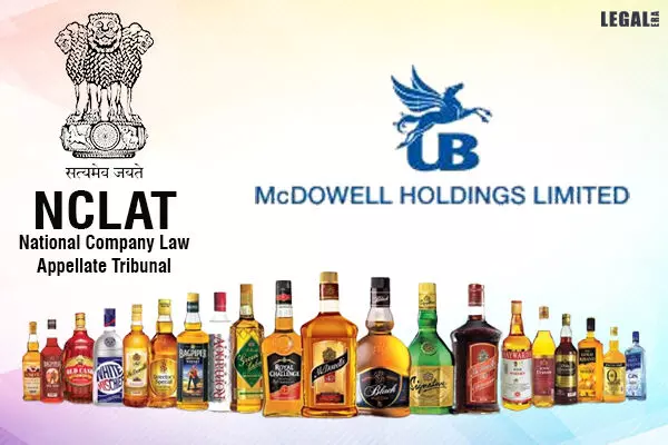 Shareholders’ plea against McDowell Holdings’ insolvency proceedings rejected by NCLAT