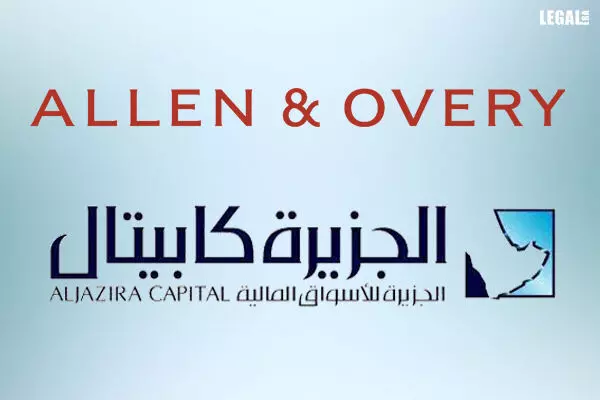 Allen & Overy Advised Aljazira Capital on Flowards USD156 million Investment