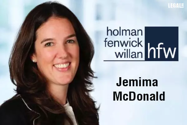 Jemima McDonald elevated as the Legal Director at HFW Abu Dhabi