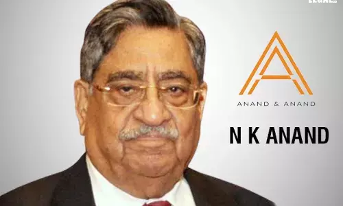 Founding Father of law firm Anand and Anand NK Anand passes away Founding Father of law firm Anand and Anand NK Anand passes away