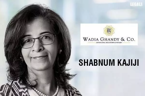 Wadia Ghandy & Co promotes Shabnum Kajiji to joint managing partnership