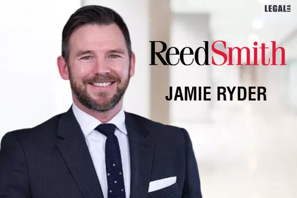 Reed Smith adds Jamie Ryder with an eye on Middle East Entertainment Industry