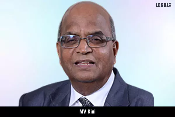 MV Kini, founder of the law firm MV Kini & Company passes away