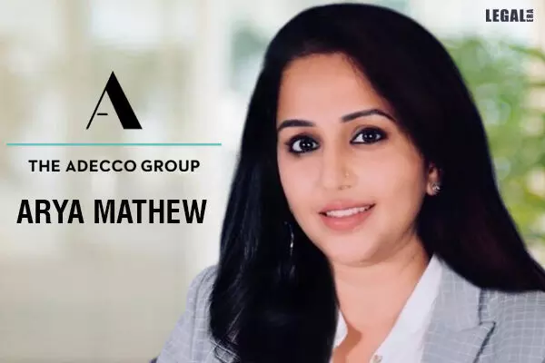 Arya Mathew joins Adecco Group as Director of Legal and Compliance
