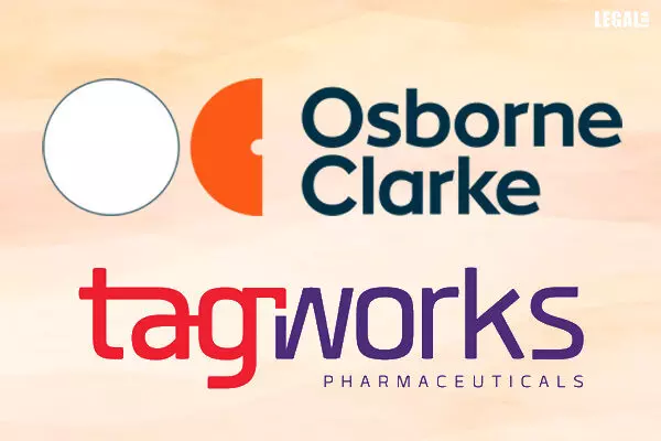 Osborne Clarke represented Investors in $65 Million Series A Financing of Tagworks Pharmaceuticals