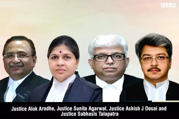 Justices-Alok-Aradhe-&-Sunita Agarwal-&-Subhasis-Talapatra-&-AJ Desai