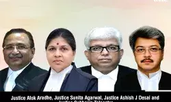 Justices-Alok-Aradhe-&-Sunita Agarwal-&-Subhasis-Talapatra-&-AJ Desai