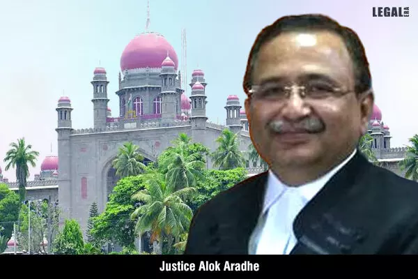 Justice Alok Takes Oath as Chief Justice of Telangana High Court in Hyderabad