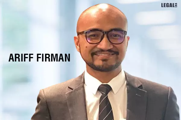 Ariff Firman joins Malaysia’s LAW Partnership