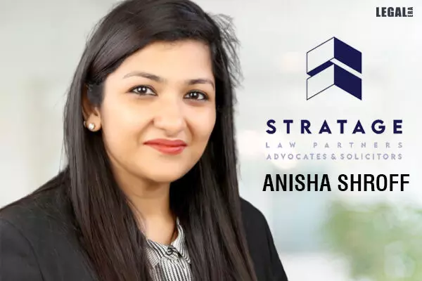 Stratage Law Partners Broadens Horizons with Bengaluru Expansion, Welcomes Anisha Shroff as Partner