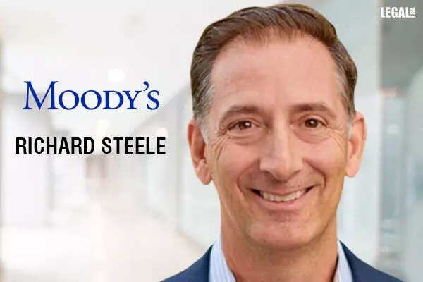 Moody’s elevates Richard Steele as Senior Vice President and General Counsel