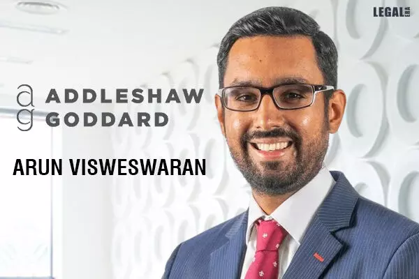 Addleshaw Goddard adds Arun Visweswaran as Partner to expand Middle East Disputes Practice