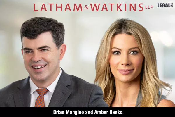 Latham & Watkins appoints Brian Mangino and Amber Banks as Partners in PE and M&A practices