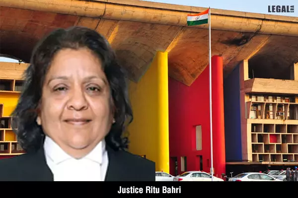 Justice Ritu Bahri to assume charge as acting Chief Justice of Punjab and Haryana High Court from 14 October