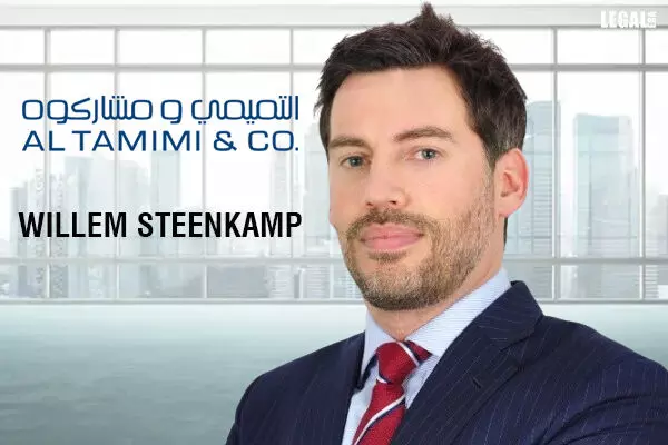 Leading Commercial Lawyer Willem Steenkamp Returns to Al Tamimi & Company, Boosting Firms Regional Presence