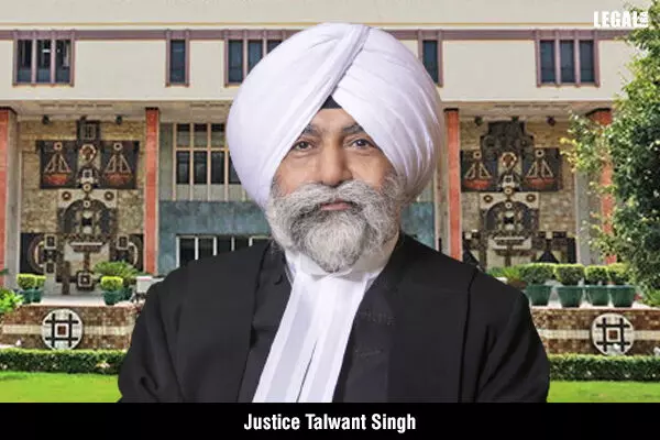 Former Delhi High Court Judge Justice Talwant Singh Awarded Senior Advocate Status by Supreme Court