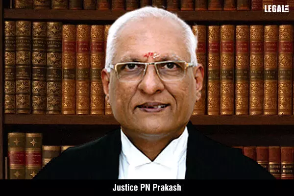Supreme Court Designates Former Madras High Court Judge Justice PN Prakash a Senior Advocate