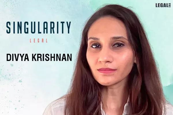 Divya Krishnan joins Singularity Legal as a Counsel