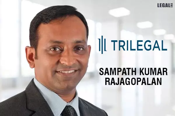 Sampath Kumar Rajagopalan rejoins Trilegal as Partner