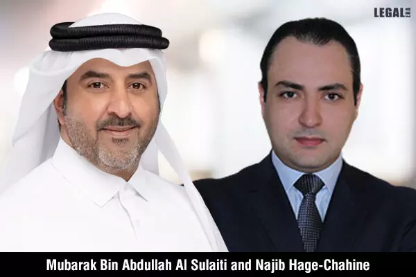 Hage-Chahine and Al Sulaiti form tactical Regional Partnership