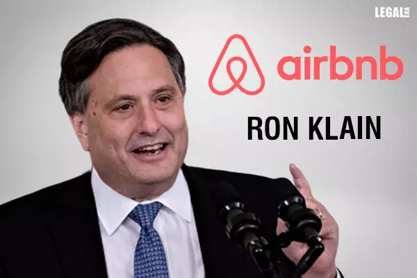 Airbnb Appoints Former White House Chief of Staff Ron Klain as Chief Legal Officer